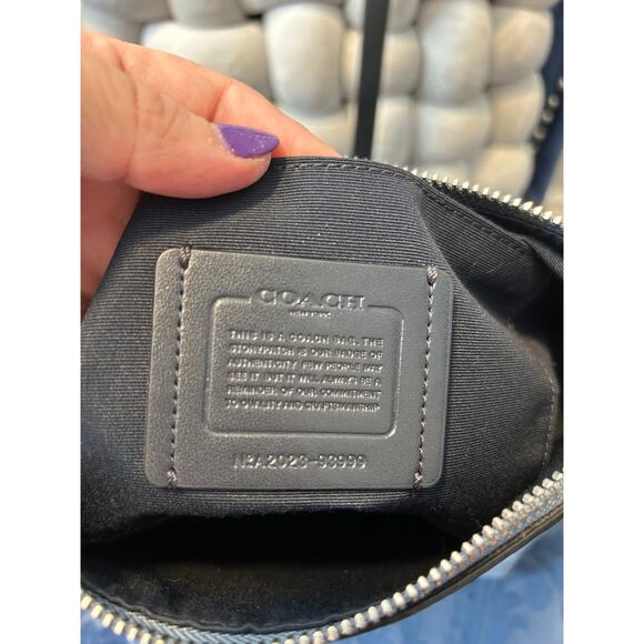 Coach Blue Signature Blue Abby Mini Duffle - Picture 8 of 8